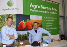 Wouter Visser en Ab Sinke van Van Wesemael-Agro Buren